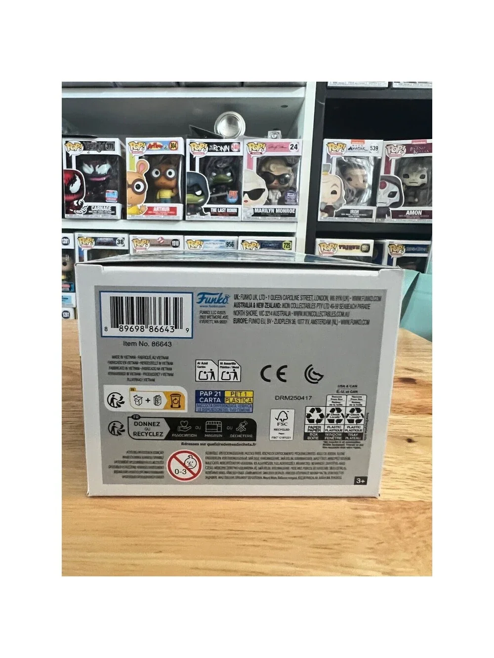 NEW IN HAND Hammer of Boravia Superman Funko Pop #583 Movies DC Comics Detective